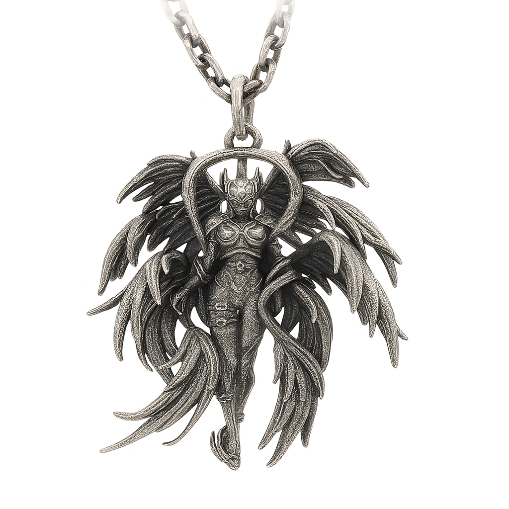 Angel Beast Pendant | S925 Sterling Silver