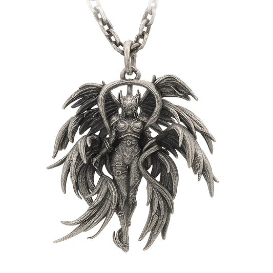 Angel Beast Pendant | S925 Sterling Silver