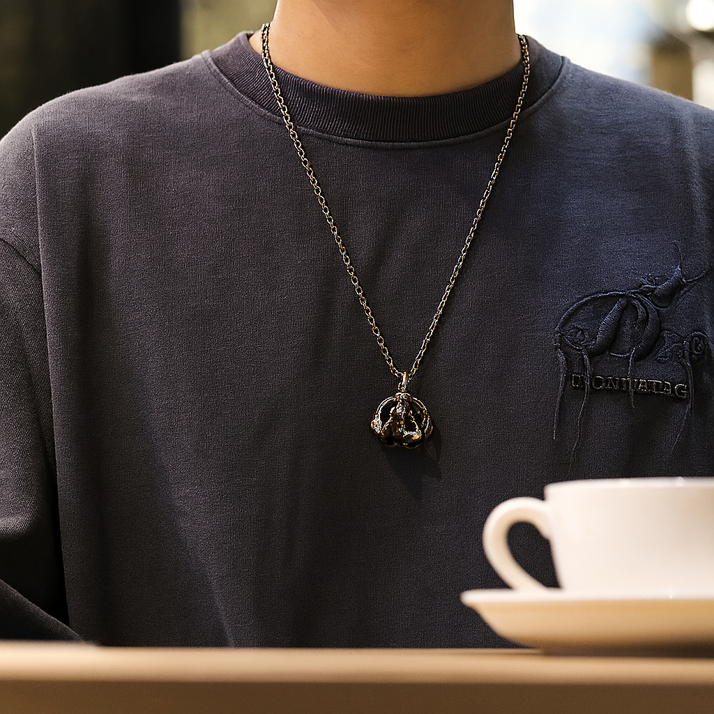 Demon Angel Pendant | Duality in Flight