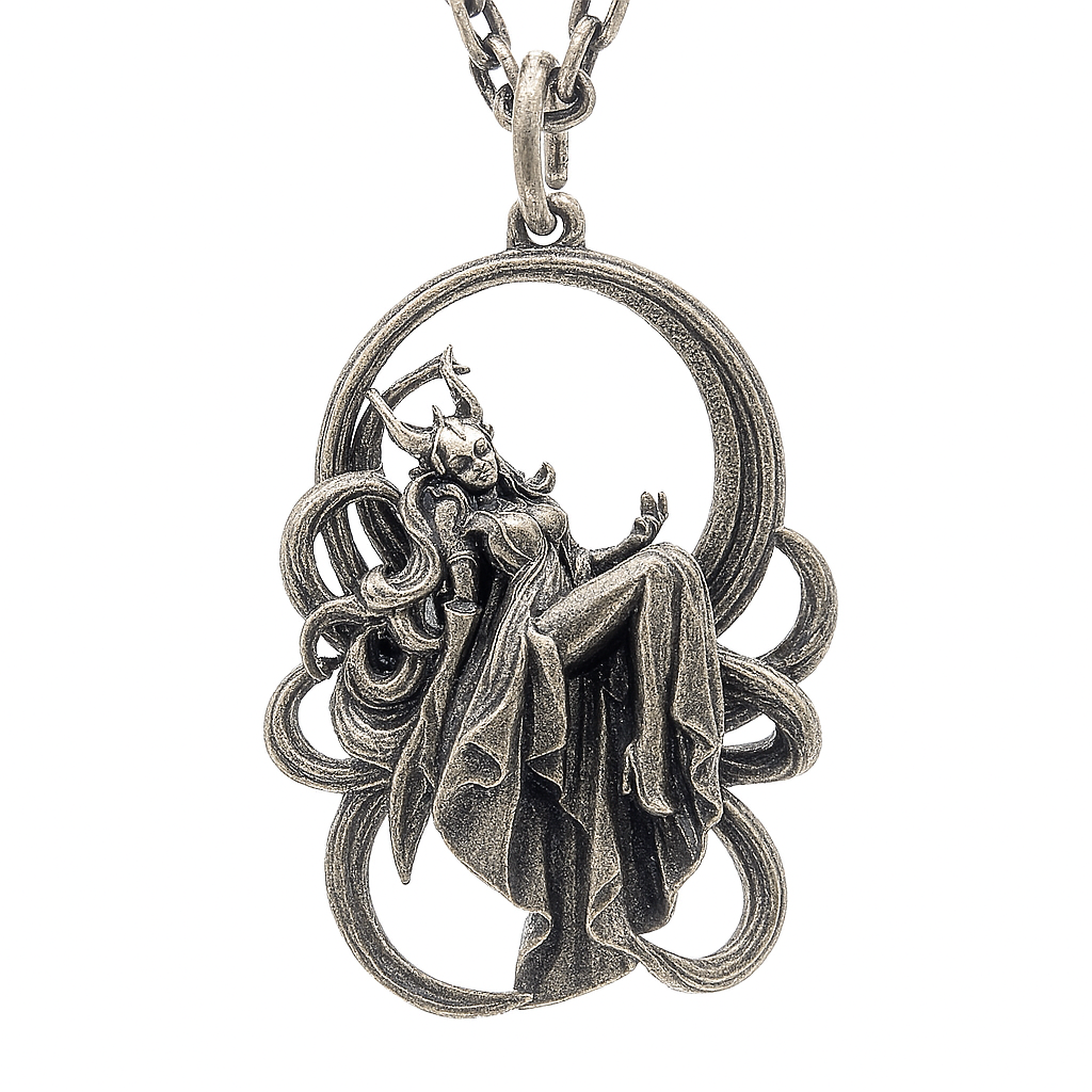 Luluma's Sigh | Handcrafted Silver Pendan