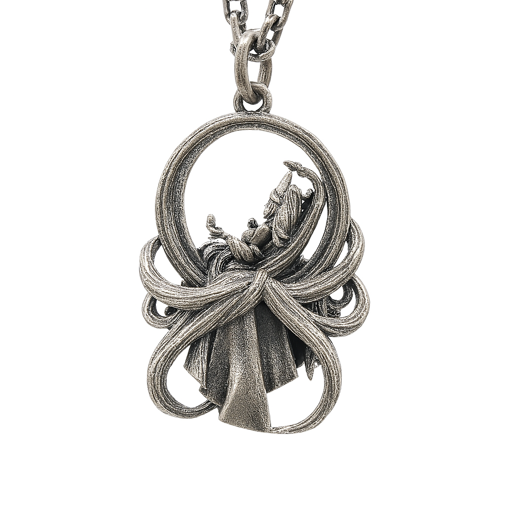 Luluma's Sigh | Handcrafted Silver Pendan