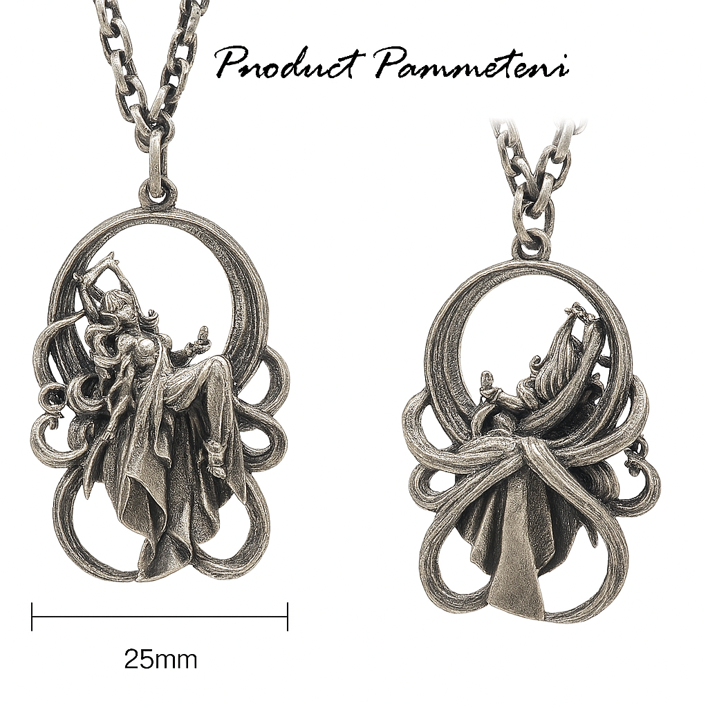 Luluma's Sigh | Handcrafted Silver Pendan