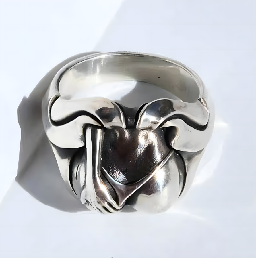 Statement Ring | Silver Spike of Softness