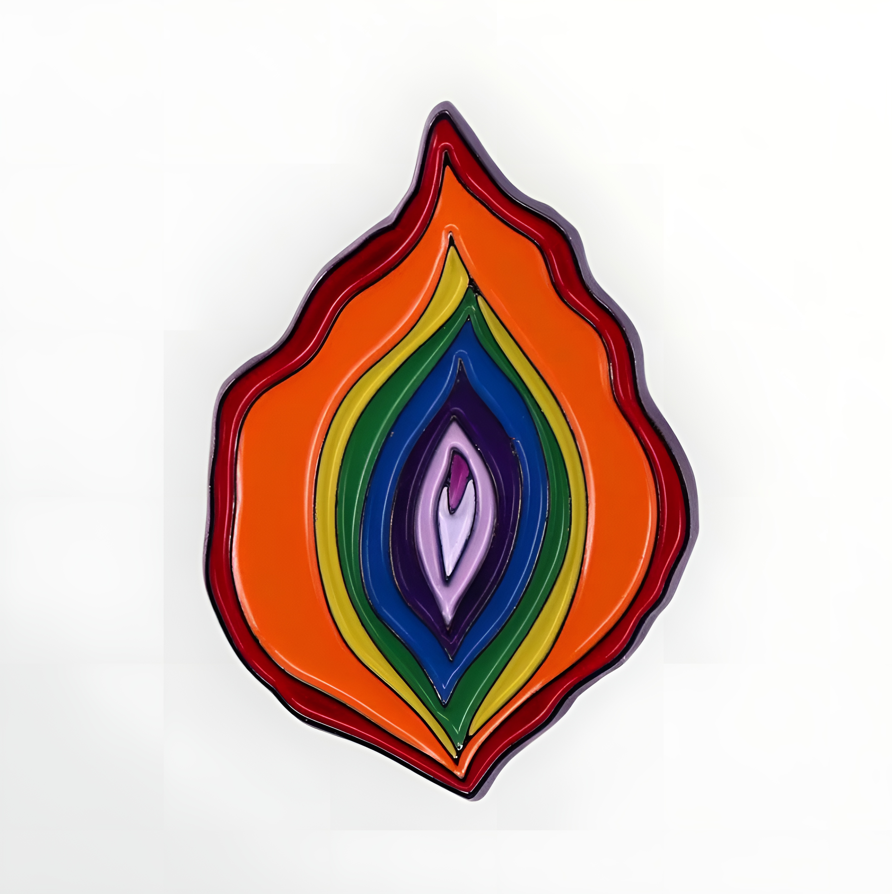 Abstract Enamel Pin Set | Color Splash