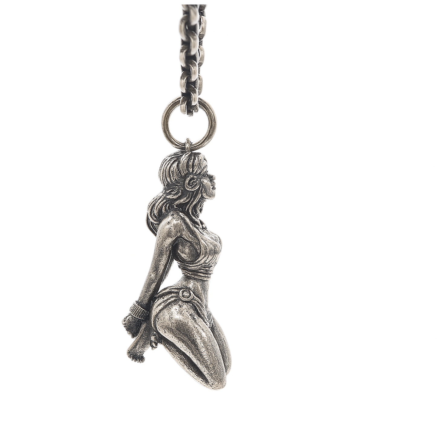 Bound Grace | Handcrafted Silver Pendant Necklace