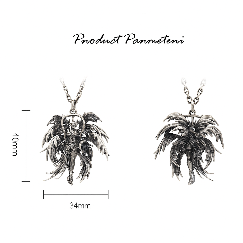 Angel Beast Pendant | S925 Sterling Silver