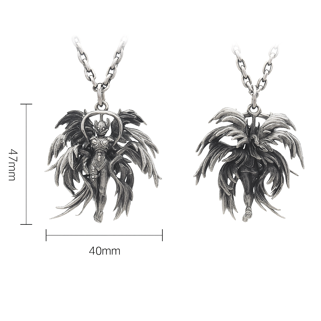 Angel Beast Pendant | S925 Sterling Silver