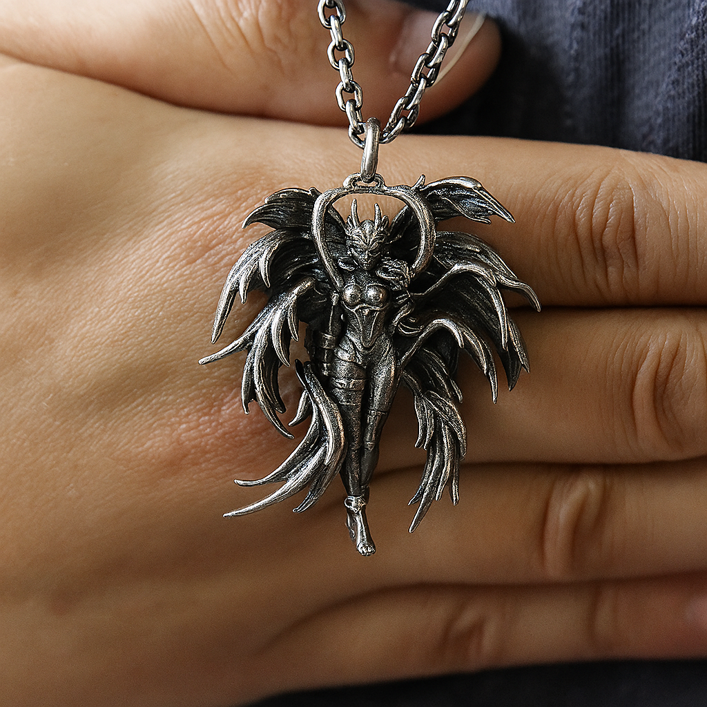 Angel Beast Pendant | S925 Sterling Silver