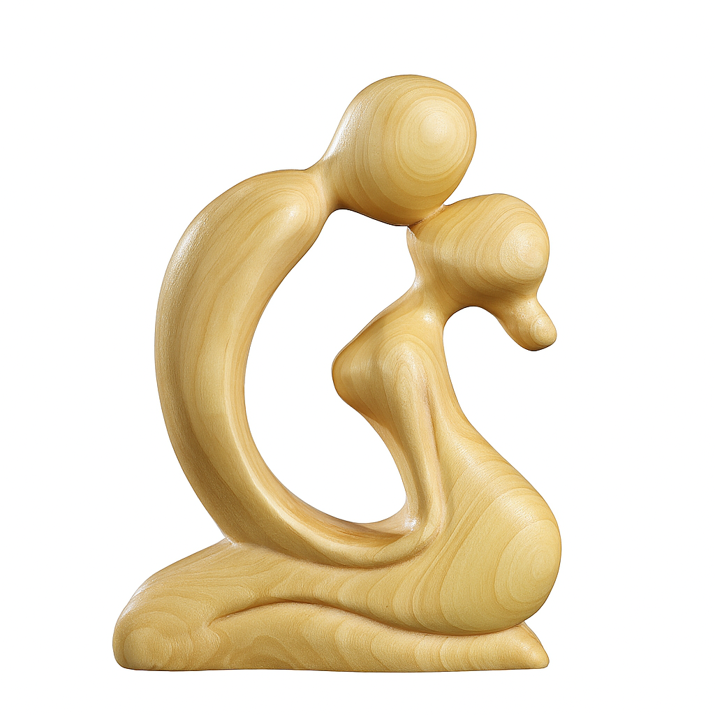 Stone Lovers Sculpture | The Embrace of Time