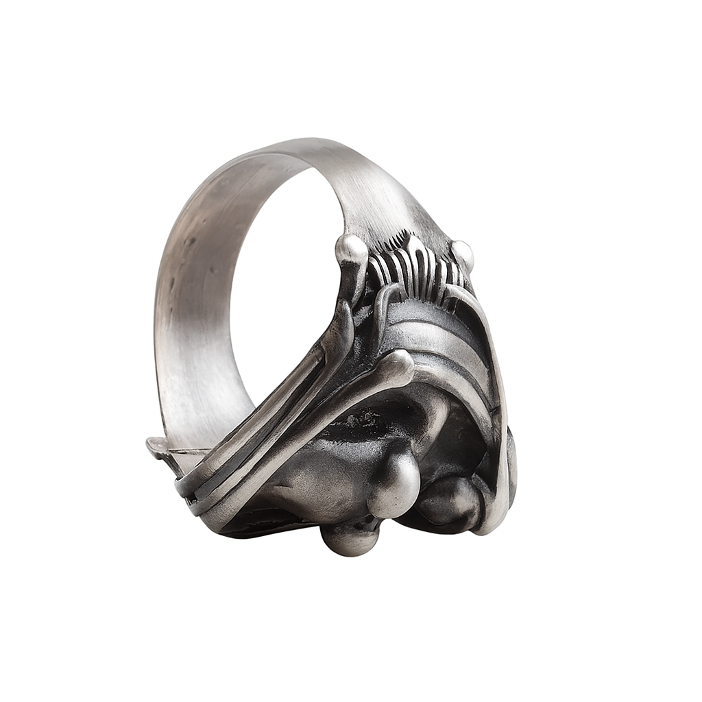 Mad Graffi Goddess Ring | 925 Sterling Silver Mythical Muse Sculpture