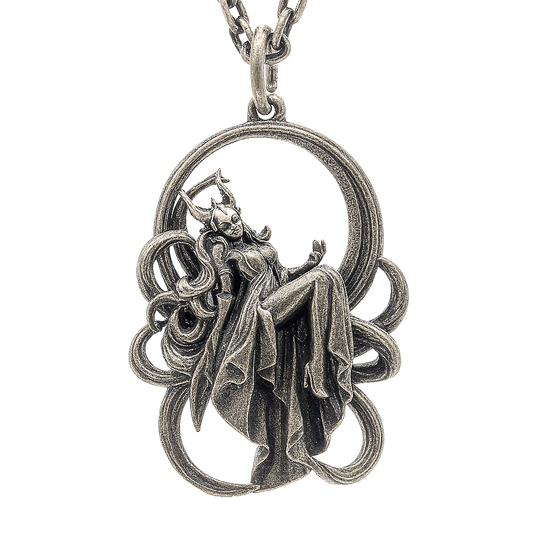 Luluma's Sigh | Handcrafted Silver Pendan