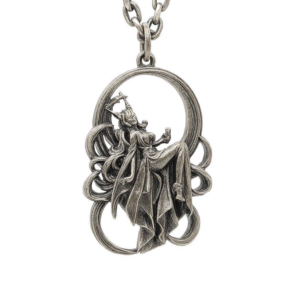 Luluma's Sigh | Handcrafted Silver Pendan