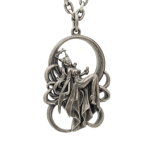 Luluma's Sigh | Handcrafted Silver Pendan