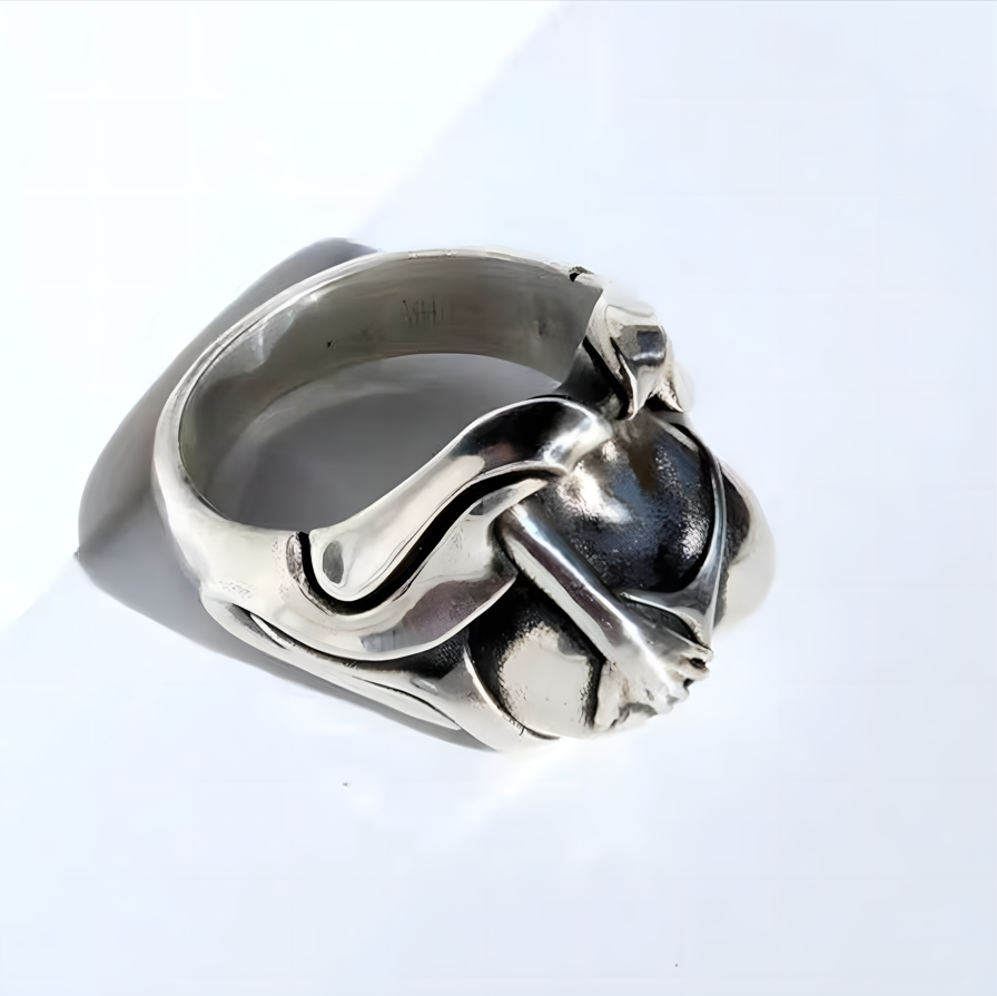 Statement Ring | Silver Spike of Softness