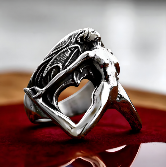 Fantasy Stainless Steel Ring | Gothic Queen