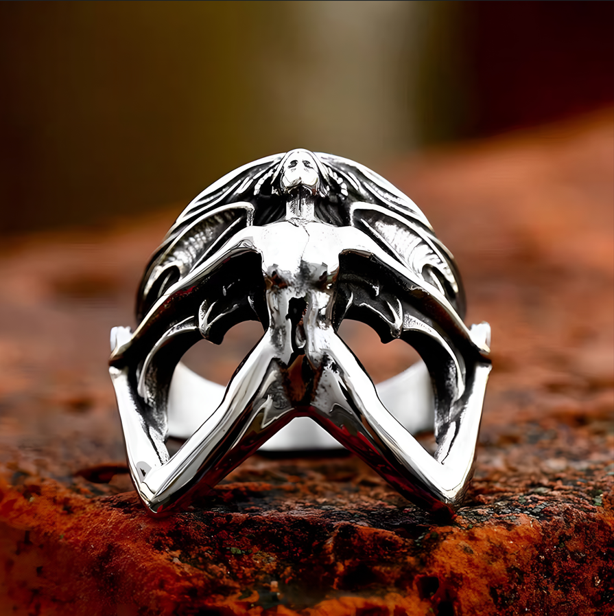 Fantasy Stainless Steel Ring | Gothic Queen