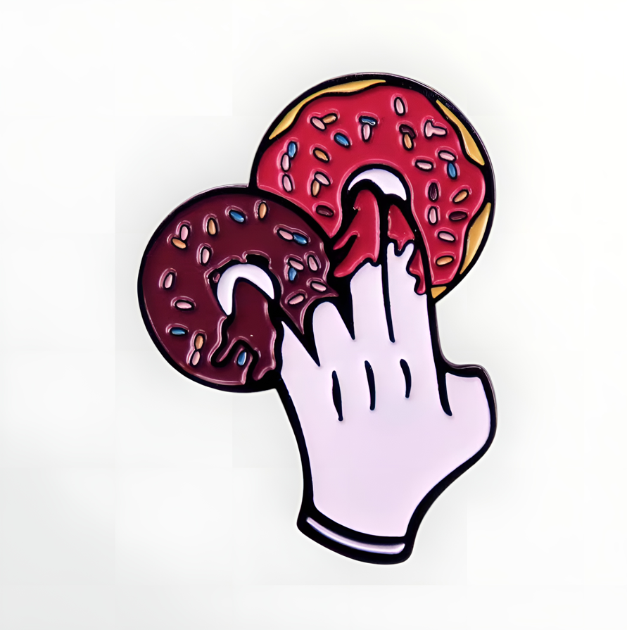 Abstract Enamel Pin Set | Color Splash